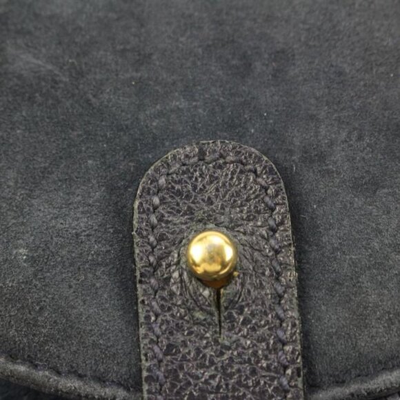Gucci Navy Suede Bamboo Mini Backpack 56gz421s main image 12